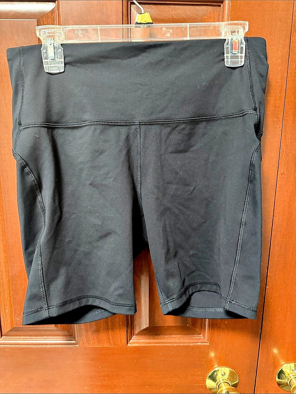 All in Motion Women's Everyday Soft Ultra High-Rise Bike Shorts Black Like New